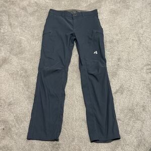 Eddie Bauer First Ascent Men's Guide Pro Pants Style #0635 Men's 35x34 Gray Read